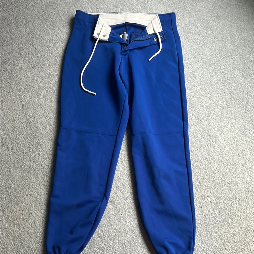 Ladies Small Blue Softball Pants